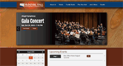 Desktop Screenshot of mcintyrehall.org
