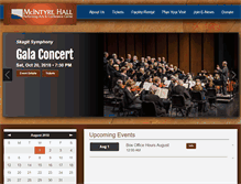 Tablet Screenshot of mcintyrehall.org